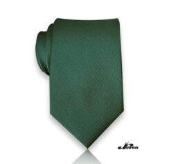 zelena jednobojna kravata